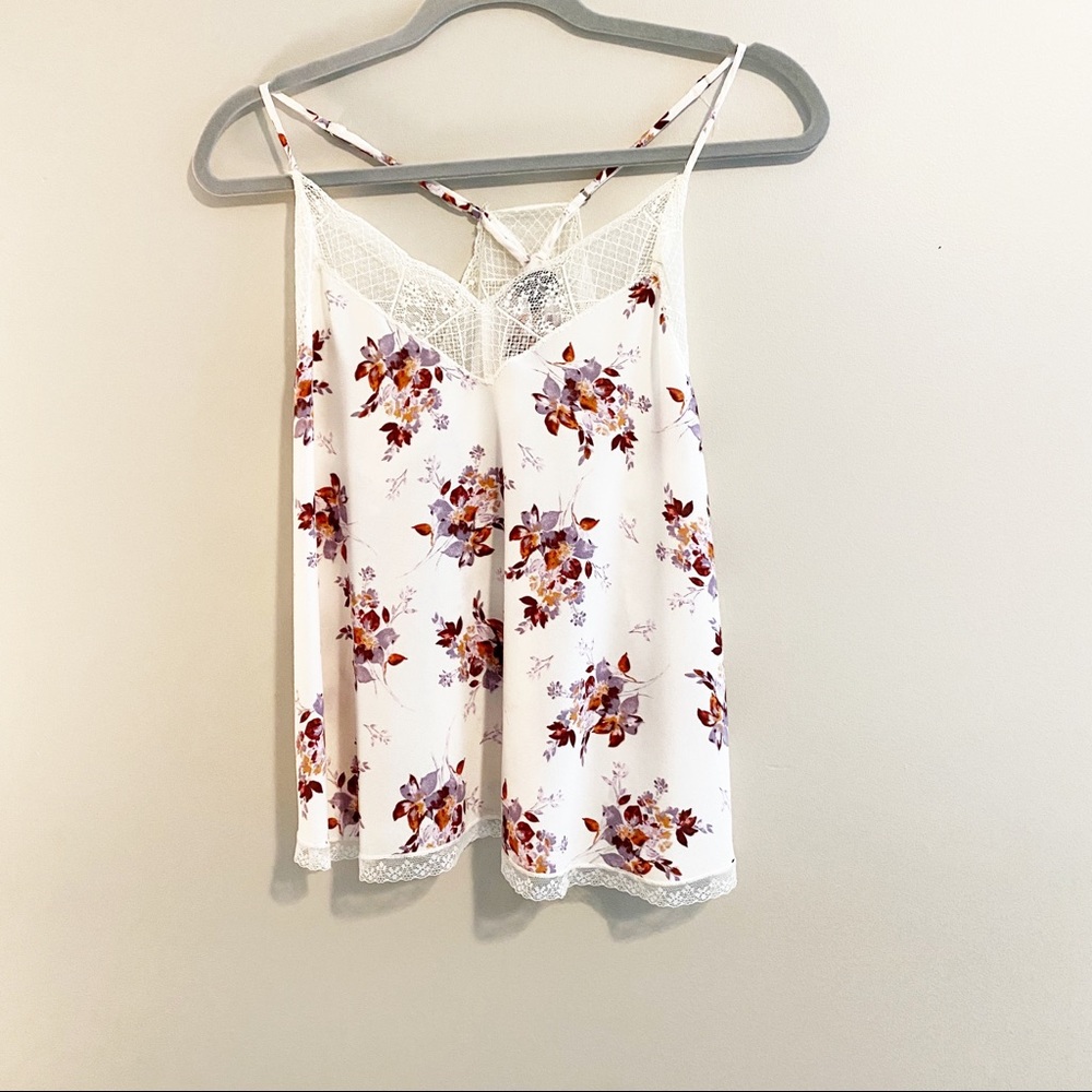 1. State Floral Tank Top